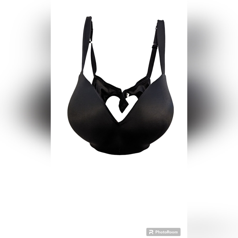 Womens CACIQUE Lane Bryant Plus Size Bra Black Size 38DDD
